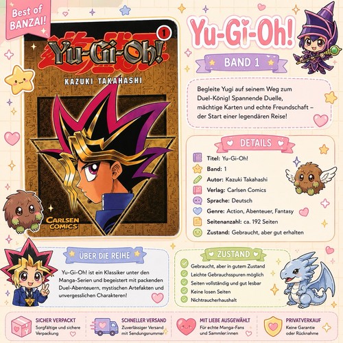 Manga band 1 von - yu-gi-oh!,