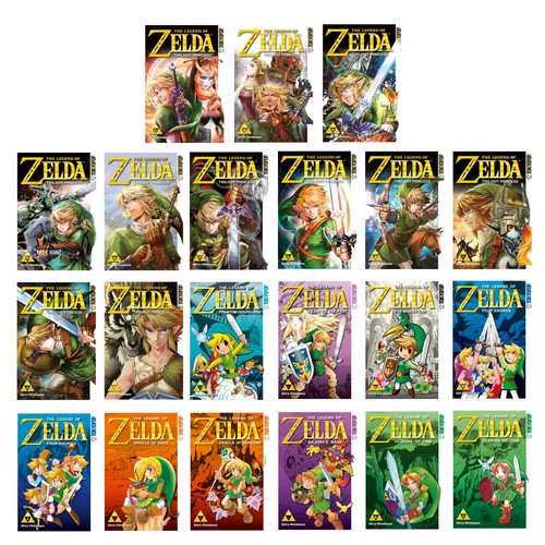 The legend zelda manga - of,