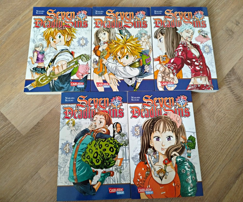 Carlsen manga seven deadly - carlsen,