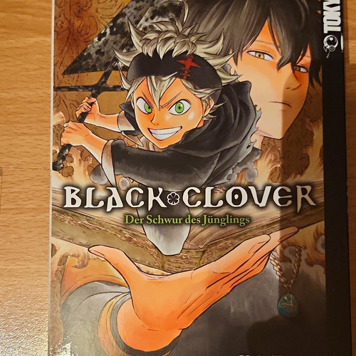 Tokyopop black clover manga - black,