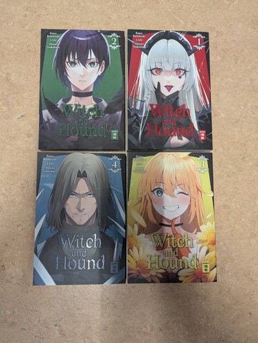 Manga witch and - manga, 1-4
