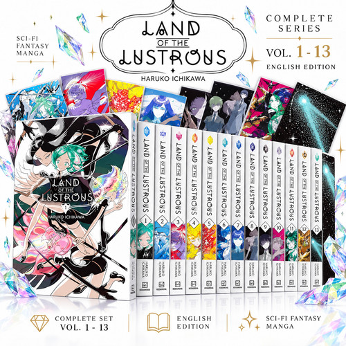 Land the lustrous manga - of,