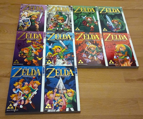 The legend zelda manga - the,