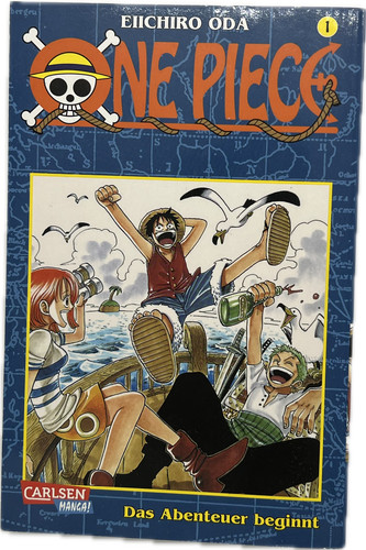 One piece 001 manga - 001, deutsch