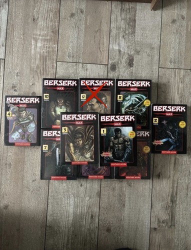 Berserk max manga - manga, set