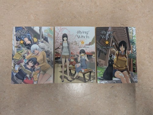 Manga flying witch 3 - flying, 1-3