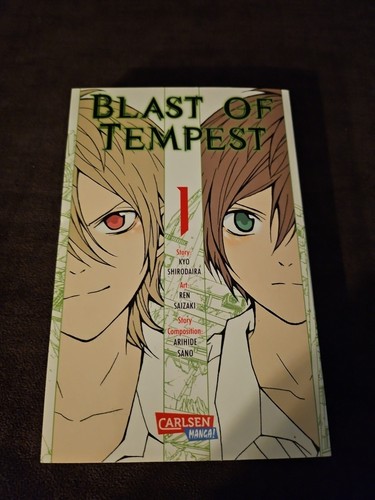 Manga buch blast tempest - tempest, /
